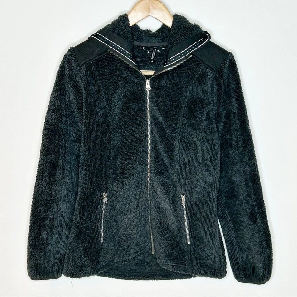 Kuhl Hooded Fleece Full Zip Jacket Small - Picture 2 of 11